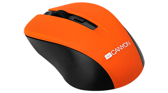 CANYON 2.4GHz Wireless Optical Mouse with 4 buttons - CNE-CMSW1O